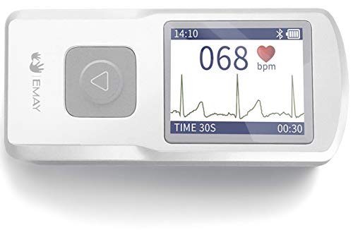 EMAY Portable EKG Monitor | Wireless EKG Monitoring Device with...