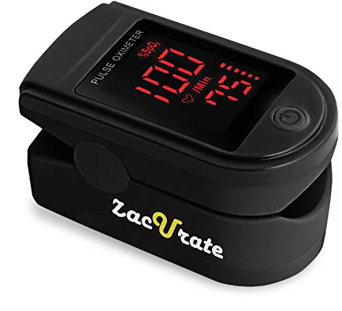 Zacurate Pro Series 500DL Fingertip Pulse Oximeter Blood Oxygen...