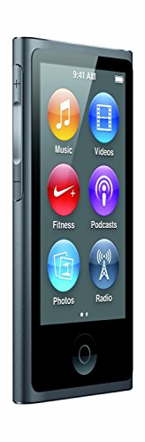 Apple iPod nano 16GB Space Gray (7th Generation) (Renewed)