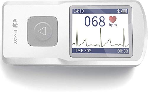 EMAY Portable EKG Monitoring Device (for iPhone & Android, Mac &...