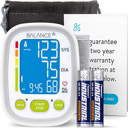Greater Goods Bluetooth Blood Pressure Monitor Cuff, Smartphone...